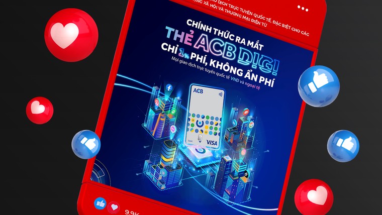 ACB Thẻ ACB Digi